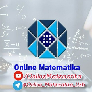 Telegram group profile photo for Online Matematika guruhi
