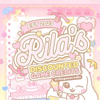 Telegram profile photo for โ. ๐หเฟ rila's discounted game credits ๐๐หโ