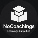 Telegram profile photo for Nocoachings Question Bank
