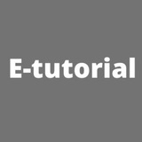 Telegram profile photo for E tutorial