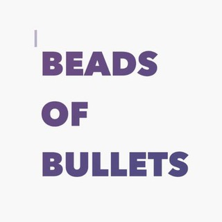 Telegram profile photo for BEADSOFBULLETS