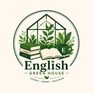 Telegram profile photo for English GreenHouse🏡