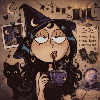 Telegram profile photo for #witchyvibes