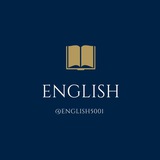 Telegram profile photo for English language| اللغة الانجليزية .