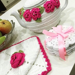 Telegram profile photo for 🌺كروشيه تطريز منوعات فوائد🌺
