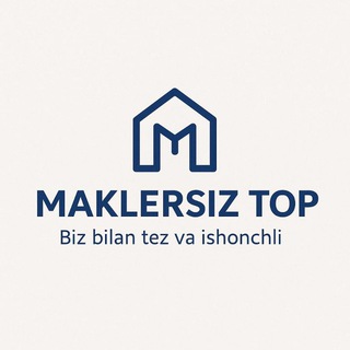 Telegram profile photo for Maklersiz Top | Uy-joy ijarasi va sotuvi | Bezmakler kvartiralar