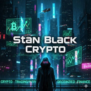 Telegram group profile photo for ⛓ StaN BlacK CrYpTo CHAT ⛓