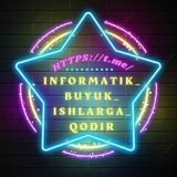 Telegram profile photo for Qaraqalpaqstan Respublikasì informatikleri