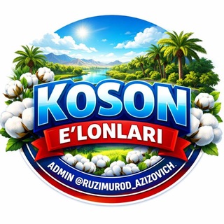 Telegram profile photo for 💥 KOSON E'LONLARI 💥