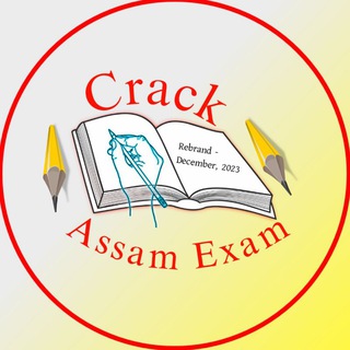 Telegram profile photo for Crack Assam Exam (General Knowledge, Assamese GK, Assam Direct Recruitment 2024, ADRE 2.0, ADRE 2024)