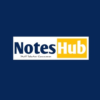 Telegram profile photo for NotesHub // SSC Exam Updates & Others