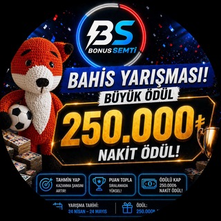 Telegram profile photo for 𝐁𝐎𝐍𝐔𝐒𝐒𝐄𝐌𝐓𝐈 𝐓𝐈𝐏𝐒𝐓𝐄𝐑 𝐋𝐈𝐆𝐈