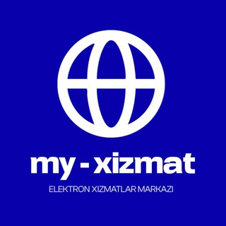 Telegram profile photo for My xizmat|ELEKTRON XIZMATLAR MARKAZI