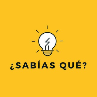 Telegram profile photo for ¿Sabías qué?💡