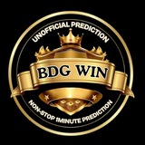 Telegram profile photo for 【BDG WIN】 1 Minute Prediction