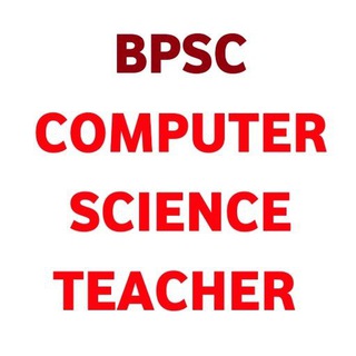 Telegram profile photo for BPSC/BSTET Computer Science Teacher
