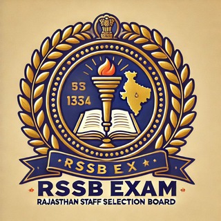 Telegram profile photo for RSSB RAJASTHAN EXAMS