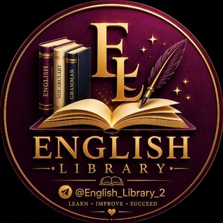 Telegram profile photo for 📚 کتابخانه زبان انگلیسی 📚