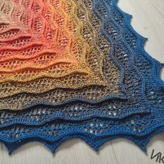 Telegram profile photo for Шали, бактусы, шарфы, палантины, снуды крючком 🧶 схемы