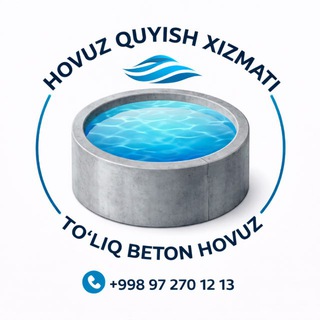 Telegram profile photo for Hovuz quyish xizmati