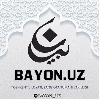 Telegram profile photo for BAYON.UZ
