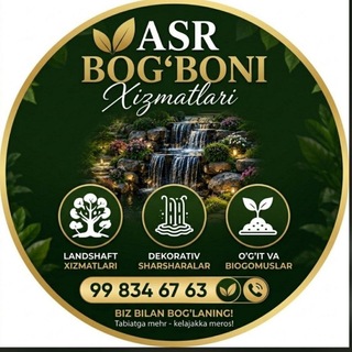 Telegram profile photo for ASR BOGʻBONI XIZMATLARI