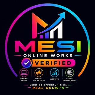 Telegram profile photo for Mesi Online works verified