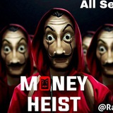 Telegram profile photo for Money Heist in Hindi & English Tamil Telugu Malayalam Kannada Season 1 2 3 4 5 480p 720p 1080p Download