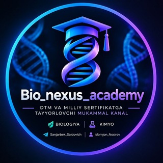 Telegram profile photo for Biologiya DTM va milliy sertifikat