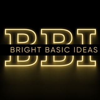 Telegram profile photo for BBI (bright basic ideas)