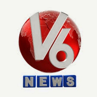 Telegram profile photo for V6 News Telugu