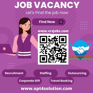 Telegram profile photo for Jobs in India - By VRS