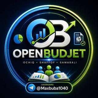 Telegram group profile photo for OPPEN BUJJETGA OVOZ OLAMAN