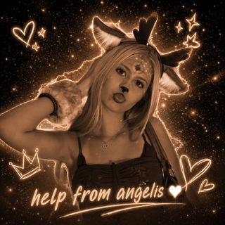 Telegram profile photo for help from angelis 🤍