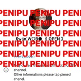 Telegram profile photo for penipu @menvari @realSwanW_B