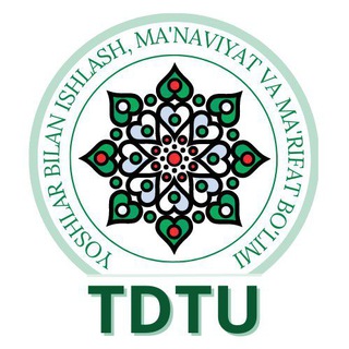 Telegram profile photo for TDTU Ma'naviyat.Uz | RASMIY KANALI
