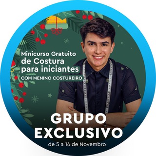 Telegram profile photo for Minicurso Gratuito de Costura Criativa