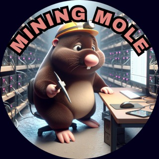 Telegram profile photo for Mining Mole's Crypto Cave π³π°
