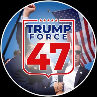 Telegram profile photo for TRUMP FORCE 47