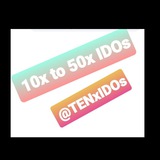 Telegram profile photo for 10x to 50x IDOs ⚡