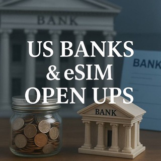 Telegram profile photo for US BANKS & eSIM OPEN UPS