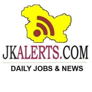 Telegram profile photo for Jkalerts | JKSSB | Jammu Kashmir Jobs |Study material, MCQ, PDF, Video Tutorial | JKUPDATES