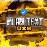 Telegram profile photo for PLAY TEXT UZB😼