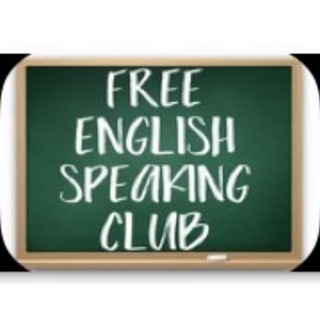 Telegram profile photo for Free English speaking club