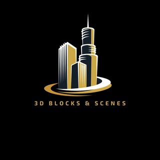 Telegram profile photo for 3D blocks & scenes