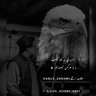 Telegram profile photo for E̴A̴G̴L̴E̴_̴Z̴A̴K̴H̴M̴I̴عقاب زخمے