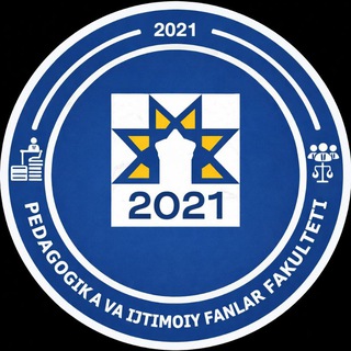 Telegram profile photo for Pedagogika va ijtimoiy fanlar fakulteti | rasmiy kanal
