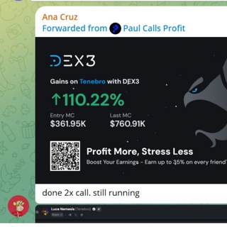 Telegram group profile photo for Paul Calls Chat