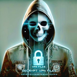 Telegram profile photo for π Decrypt Files Vpn π