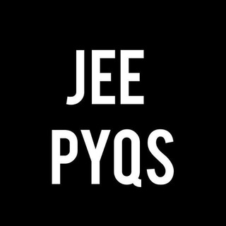 Telegram profile photo for JEE PYQ's - JEE PREVIOUS YEAR QUESTION PAPERS